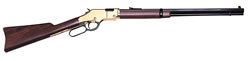 Henry Goldenboy Lever Action Rifle H004, 22 LR, 20" Octagon, Walnut Stock, Blue Finish, 16 Rds