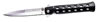 Cold Steel Ti-Lite Knife w/Spear Point Blade & Black Zytel Handle 26SP