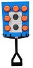 MTM JMTBB Combo Target Stand w/Bird Board Clips