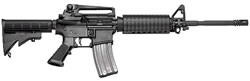 Smith and Wesson MP15 Carbine 811000, 223 Remington, 16 in, Semi-Auto, 6 Point Collapsible Stock, Black Finish, 30 Rd