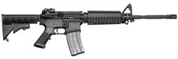 Smith & Wesson MP15 Carbine 811002, 223 Remington, 16 in, Semi-Auto, Collapsible Stock, Black Finish, Fold Sight, 30 Rd