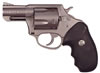 Charter Arms Mag Pug Revolver 73520, 357 Magnum, 2 in Ported, Rubber Grip, Stainless Finish, 5 Rd