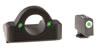 Ameriglo GL125 Green Front/Rear Ghost Ring Night Sight For Glock 9MM/40 Caliber