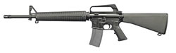 Olympic Arms Plinker Plus Rifle PLINKRPLUS20, 223 Remington, 20", Semi-Auto, A2 W/Trapdoor Stock, Black Finish, 30 Rds