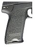 Decal HKUSP9CR Grip Enhancer For H&K USP9C Rubber/Black