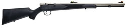 Traditions Tracker 209 Bolt Inline Muzzleloader R44103470, 50 CAL Black Powder, Black Synthetic, Nickel Stainless, Break Open Action