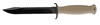 Glock Field Field Knife w/Saw Back - Sand Polymer Handle KS17181