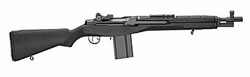 Springfield M1A Socom Semi-Auto Rifle AA9626, 308 Winchester, 16 1/4 in, Black Fiberglass Stock, Black Finish
