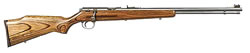 Marlin Model 983 Bolt Action Tube Fed Rimfire Rifle 983S 22 Win Mag Rimfire 22 Brown Laminate Stock Stainless Steel Finish 12 1 Rds