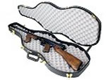 Thompson Gun Case w/Black Textured Finish & Gold Hardware T30