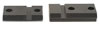 Warne M902879M Matte Base Set For Weatherby Magnum Action
