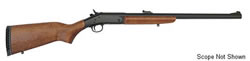 NEF Handi Rifle SB2444, 444 Marlin, 22", Single Shot, Hardwood Stock, Blue Finish, Scope Base