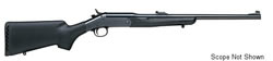 NEF Superlight Youth Synthetic SBSSY5 243 Winchester 20 Single Shot Black Synthetic Stock Blue Finish Rifle Sights Scope