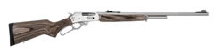 Marlin 308MXLR Lever Action Rifle, 308 Marlin Express, 24", Black/Gray Laminate w/Pistol Grip, Stainless Steel Finish, 5 Rds