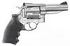 Ruger Redhawk KRH444 Revolver 5026, 44 Remington Mag, 4 in, Black Hogue Monogrip Grips, Stainless Steel Finish, 6 Rd