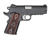 Springfield Champion 1911 Pistol PX9115LP, 45 ACP, 4", Cocobolo Wood Grip, Black Finish, Rail, 7 Rd