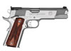 Springfield Service Target Pistol PI9132LP, 45 ACP, 5", Cocobolo Wood Grip, Stainless Finish, 7 Rd