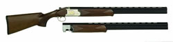 Mossberg Silver Reserve Shotgun Combo 75253, 12/20 Gauge, 28/26", 3" Chmbr, Blued Barrel, Silver Receiver, Walnut Stock, 5 Chokes