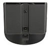 Uncle Mikes Double Row/Double Magazine Case w/Belt Clip (51361)