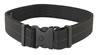 Uncle Mikes Black Nylon Deluxe Duty Belt Fits Waists 44"-48" (8801)