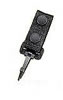 Uncle Mikes Black Standard Key Ring Holder (88711)