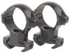 Millett Angle-Loc Weaver Style Smooth 1" Rings AL00012, High, 1", Black