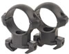 Millett Angle-Loc Weaver Style Smooth 1" Rings AL00712, High, 1", Matte Black