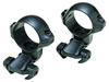 Millett Angle-Loc Weaver Style Extension 1" Rings EX25006, 1", High, 1", Matte