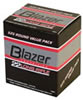 CCI Blazer Rimfire Ammunition 10021, 22 Long Rifle, Lead Round Nose (RN), 40 GR, 1235 fps, 525 Rd/bx