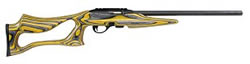 Remington Model 597 Yellow Jacket Rifle 80850, 22 LR, 20", Semi-Auto, Laminated Hardwood Stock, Blue Finish, 10 Rds