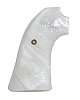 Ajax 1WP White Pearlite Polymer Grip For Colt Single Action Army Revolver