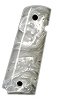 Ajax 12WP White Pearlite Polymer Pistol Grip For Colt 1911