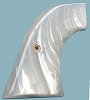 Ajax 25WP White Pearlite Polymer Grip For Ruger Single Action Army Revolver