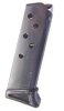 Mec Gar Walther PPK 380 Automatic Colt Pistol (ACP) 6 Round Blue Magazine w/Finger Rest (WPPKFRB)