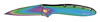 Kershaw Leek Rainbow Folding Knife w/Plain Edge 1660VIB