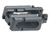 Fab Defense SBS Black Side By Side Dual Picatinny Rail For M16/AR15