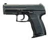 HK Model P2000 Compact Pistol 704203, 40 S&W, 3.62", Black Syn Grip, Blue Finish, 10 Rd, w/Decocker