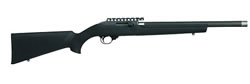 Magnum Research MagnumLite Rifle MLR22WMH, 22 Short/Long/Long Rifle, 19", Semi-Auto, Hogue OverMolded Stock, Black Matte Finish, 9 Rds