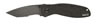 Kershaw Blur Folding Knife w/Tanto Blade & Partially Serrated Edge 1670TBLKST