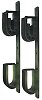 Rugged 10060 Double Gun Rack w/Screw Attachment