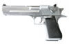 Magnum Research Desert Eagle Mark XIX Pistol DE44BC, 44 Rem Mag, 6 in BBL, Black Rubber Grip, Bright Chrome Finish, 8 Rd