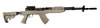 Tapco SKS T6 Dark Earth Collapsible Stock STK66166F