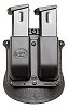 Fobus Paddle Double Magazine Pouch 6909P, Double stack FOR BER, BRNG HP & SIG (9mm only)