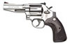 Smith & Wesson 686SSR Pro Revolver 178012, 357 Magnum, 4 in, Wood Grip, Satin Stainless Finish, 6 Rd, Adj Sights