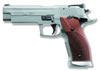 Sig P226 X-5 Pistol 226X540L1, 40 Smith & Wesson, 5 in, Wood Grip, Stainless Finish, Adj Sights, 14 Rd