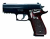 Sig Model P220 Carry Elite Semi Auto Pistol 220R345BSE, 45 ACP, 4.40 in, Rosewood Grip, Nitron Finish, Night Sights, 8 Rd