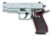 Sig P220 Pistol 220R45SSE, 45 ACP, 4.4 in, Wood Grip, Stainless Finish, Night Sights, 8 Rd