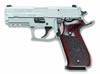 Sig P220 Pistol 220R345SSE, 45 ACP, 3.9 in, Wood Grip, Stainless Finish, Night Sights, 8 Rd