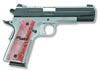 Sig 1911 Pistol 191145TTT, 45 ACP, 5 in, Maple Wood Grip, Two-Tone Finish, Adj Night Sights, 8 Rd
