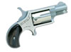 North American Mini-Revolver 22LR, 22 Long Rifle, 1 1/8", Rosewood Grip, Stainless Finish, 5 Rd